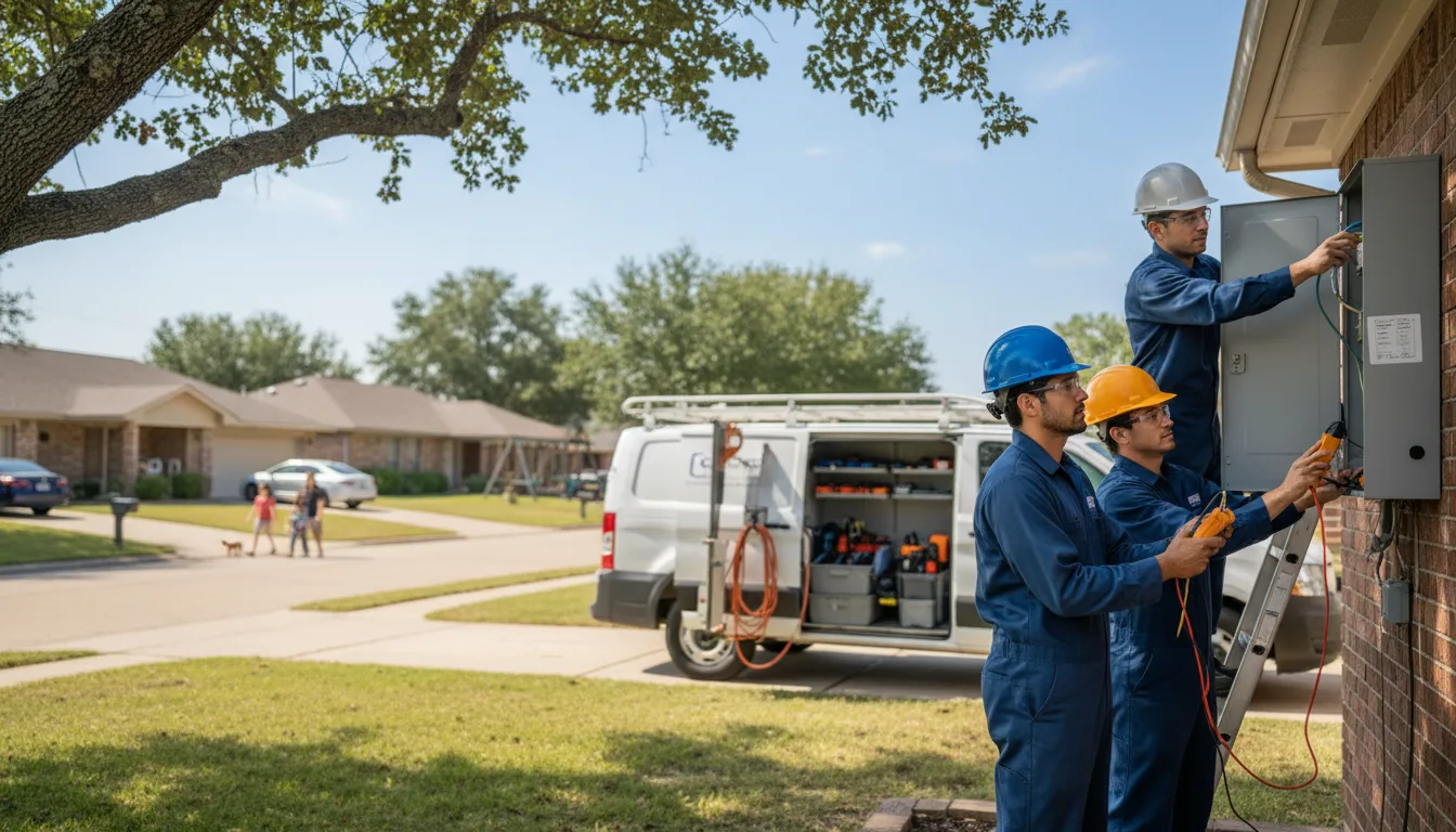 Certified electrician providing emergency electrical services in Concho, AZ